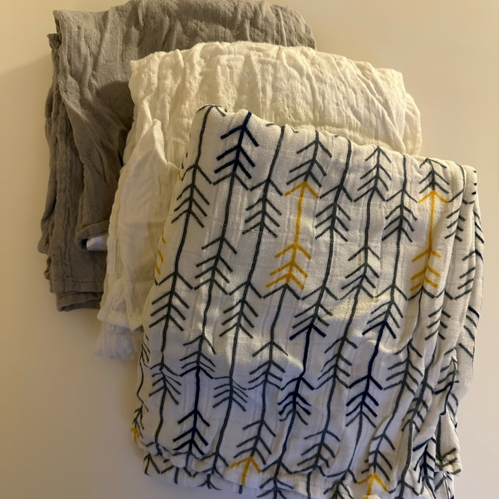 Bundle of Three Tula blankets